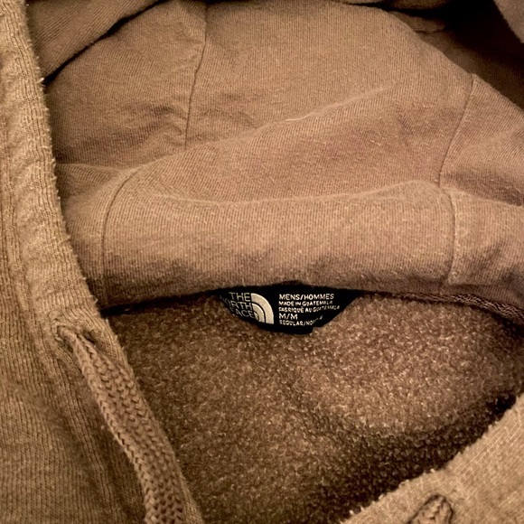 The North Face Men’s Brown Bear Logo Hoodie Sweatshirt Pullover Size Medium - Picture 9 of 9